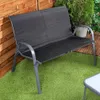 Gartenmöbel-Set: 2 Sessel, 1 Tisch, 2-Sitzer-Sofa für 4 Produktbild-Vorschau 3