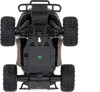 The underside of a remote-controlled off-road car is shown against a white background. Anteprima dell’immagine prodotto