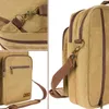 BRUBAKER Vintage taška přes rameno 'Safari' - Poly Canvas Náhled obrázku produktu 5
