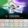 65W LED Deckenleuchte mit RGB Backlamp, Leise Produktbild-Vorschau 4