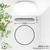Plafonnier LED à panneau, 12,7 W, 2900 lm, EEK A, blanc Voir les images du produit 7