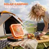 Kehot Solar Campingventilator mit LED Licht, USB-C & Produktbild-Vorschau 4