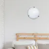 Plafond verre 40 cm E27 2x60W verre blanc albâtre rond Voir les images du produit 4