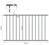 vidaXL Schuttingpaneel Woerden, gepoedercoat staal, 163x100 Productafbeelding-voorbeeld 3