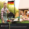 KESSER® Teleskop Fahnenmast Aluminium 6,30m Bodenhülse 60cm Produktbild-Vorschau 4