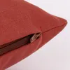 Kissenhülle aus Canvas uni terrakotta div. Größen von Produktbild-Vorschau 2