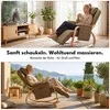 CRELIV Schaukelsessel mit Massagefunktion, Relaxsessel mit Produktbild-Vorschau 6