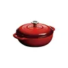 Lodge - Marmite en fonte émaillée - rouge 2.8L Voir les images du produit 1