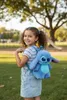 Sac à dos pour enfants 3D Stitch bleu 17 x 30 x 11 cm Voir les images du produit 8