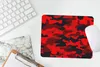 MuchoWow® Mauspad Mousepad Tarnmuster - Rot - Muster 23x19 Produktbild-Vorschau 5