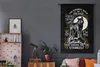MuchoWow® Wandteppich Wandbehang Wolf - Retro - Briefe - Produktbild-Vorschau 6