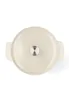 KitchenAid Bräter mit Deckel Gusseisen 26cm creme Produktbild-Vorschau 12
