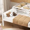 Merax Etagenbett Kinderbett 90x200 cm mit Winkelleiter und Produktbild-Vorschau 11