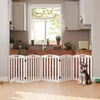PawHut Afsluitbaar hondenpoort, 3-delig, 258 x 61 cm, Productafbeelding-voorbeeld 2