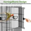 UISEBRT Ptačí klec se stojanem pro andulky, 55 x 55 x 145 Náhled obrázku produktu 3