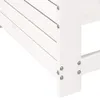 vidaXL Sofa ogrodowa z podłokietnikiem i poduszkami biała z Podgląd zdjęcia produktu 7