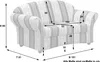 Max Winzer Sofa 2-Sitzer Corona - Chenille rot - Maße: 151 Produktbild-Vorschau 7