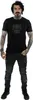 Marvel - "Black On Black" T-Shirt für Herren BI15791 (M) Produktbild-Vorschau 4