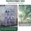 Witryna szklana stojąca z oświetleniem LED i zamkiem, 3 Podgląd zdjęcia produktu 7