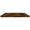 Nástěnné police 4 ks. Kouřový dub 60x30x1,5 cm materiál na Náhled obrázku produktu 5