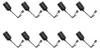 10 x LED Leuchtmittel 9W = 60W E27 matt warmweiß 270° + 10 Produktbild-Vorschau 3