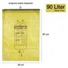 BigDean 20 Rollen Gelber Sack, Gelbe Säcke 90 Liter HDPE Produktbild-Vorschau 2