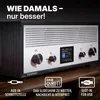 Blaupunkt Nostalgieradio Milano in Schwarz, Bluetooth, CD, Produktbild-Vorschau 9