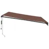 vidaXL Automatico Manuale Marrone 400x300 cm Anteprima dell’immagine prodotto 4