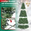 Albero di Natale artificiale COSTWAY, altezza 240 cm, con Anteprima dell’immagine prodotto 6