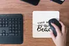 MuchoWow® Mauspad Mousepad Sommer - Stiefel - Weiß 20x20 cm Produktbild-Vorschau 4