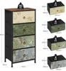WOLTU Kommode mit 4 Schubladen aus Stoff, Sideboard, Produktbild-Vorschau 3