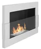 Campo24 vysoce kvalitní krb 65x40cm bílý vysoký lesk s Náhled obrázku produktu 2
