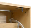 Szafka na buty – 100 x 25 x 90 cm, rattan/dąb – 4 wysuwane Podgląd zdjęcia produktu 16