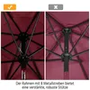 Yaheetech Sonnenschirm ø 270 cm Gartenschirm Knickbarer Produktbild-Vorschau 8
