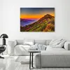 Leinwandbild bunte hügel 60x40 cm Feeby blau wandbild Produktbild-Vorschau 2