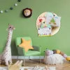 Design Stahlmagnettafel Schwarz Rund 47cm Cupcakes Produktbild-Vorschau 3