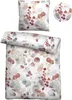 Biberna Feinbiber Bettwäsche Blätter kitt 135x200 cm + Produktbild-Vorschau 10