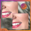 A split image showing a before and after comparison of skin texture, with a circular graphic representing skincare. Produktbild-Vorschau