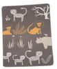 FUSSENEGGER Babydecke Dschungel90x70 braun 623620 Produktbild-Vorschau 7