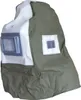A sandblasting hood with a clear visor and a protective fabric cover. Náhled obrázku produktu