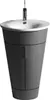 Duravit Duravit Möbelwaschtisch STARCK 1 m ÜL HLB d= 580mm Produktbild-Vorschau 1