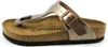 Birkenstock Gizeh Sandali Donna Birko Flor in Taupe - 7 UK Anteprima dell’immagine prodotto 25