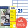 Avery Zweckform 3481-10, Etiketten, Home Office, Produktbild-Vorschau 1