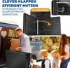 Unyqoos® KESSER® Klapptisch 183×76×74 cm – Kunststoff Produktbild-Vorschau 8