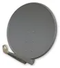 DELUXE100 SAT Anlage 100cm Alu Anthrazit Twin LNB 2 Produktbild-Vorschau 2