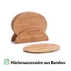 Zeller Set de 7 supports pour planches en bambou Voir les images du produit 6