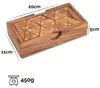 Tridomino Weiße Zahlen– Dreieck-Domino aus Holz für 2 bis 6 Produktbild-Vorschau 6