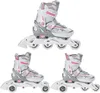 3in1 Inline Skates Inliner Triskates Rollschuhe Raven Produktbild-Vorschau 1