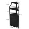 Armoire à vin d'angle avec étagère à vin amovible Armoire Voir les images du produit 7