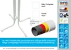MFG Stehtisch 70 cm klappbar, weiß/weiß, wetterfest Produktbild-Vorschau 10